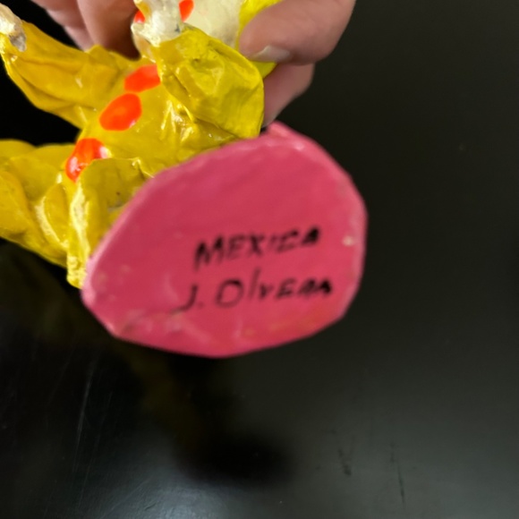 Paper Mache Clown. Vintage - Picture 3 of 4